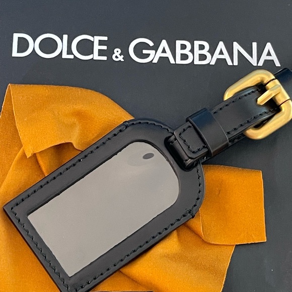 NWOT Dolce & Gabbana Key Chain/Luggage Tag 🖤✨ - Picture 6 of 7